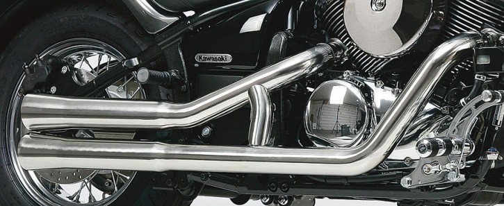 Complete Exhaust 2 - 2 Stainless Steel System